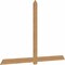 Ekena Millwork Eugene Smooth Timber Gable Bracket, Western Red Cedar, 108"W x 72"H x 1 1/2"D x 5 1/2"F, 16/12 Pitch GBW108X72X0206EUG00SWR - alternate 3